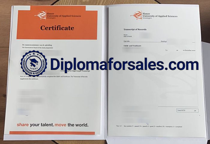 Hanzehogeschool Groningen Transcript of Records