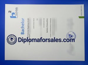 Hochschule Magdeburg-Stendal Urkunde