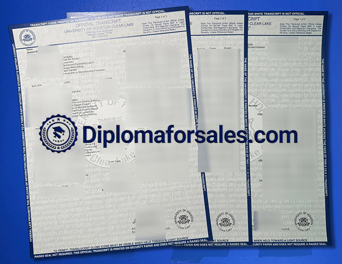 UHCL Transcript, University of Houston–Clear Lake Transcript UHCL Transcript, University of Houston–Clear Lake Transcript