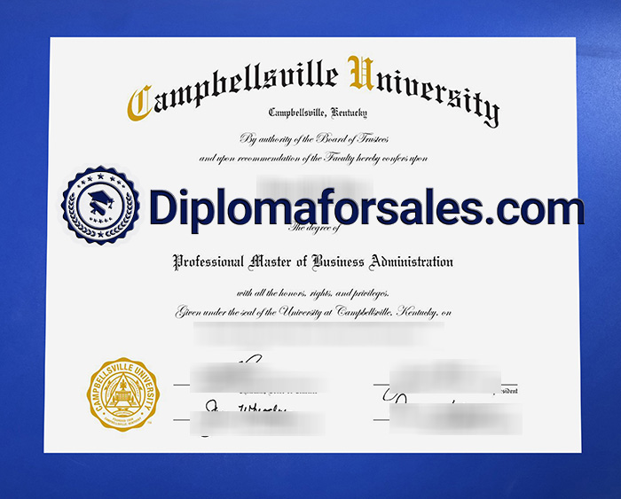 Campbellsville University Diploma Campbellsville University Diploma