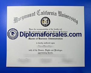 Marymount California University Diploma