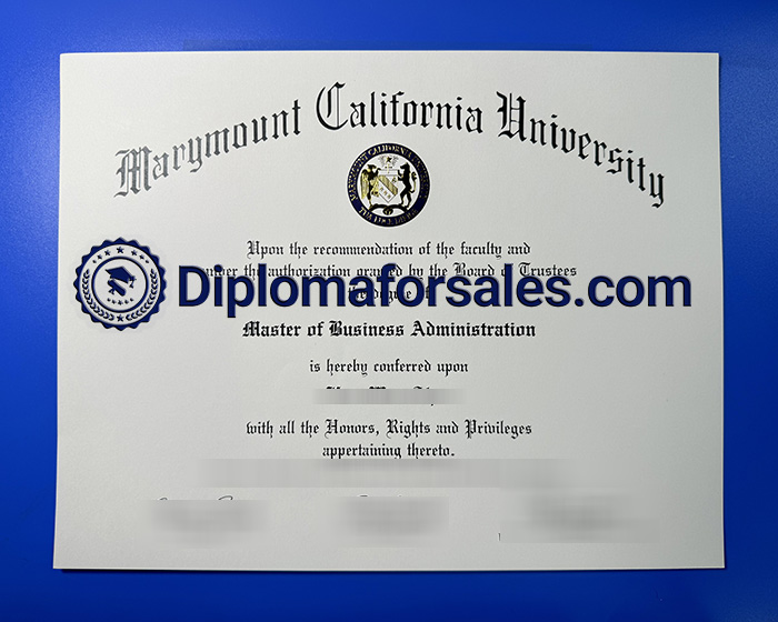 Marymount California University Diploma