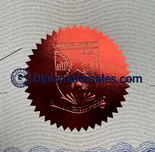Mulungushi University Diploma seal Mulungushi University Diploma seal