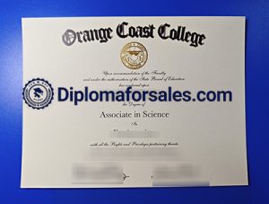 Orange Coast College Diploma