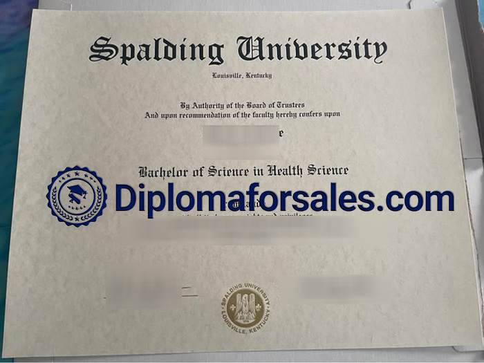 Spalding University Diploma
