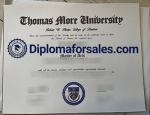 Thomas More University Diploma