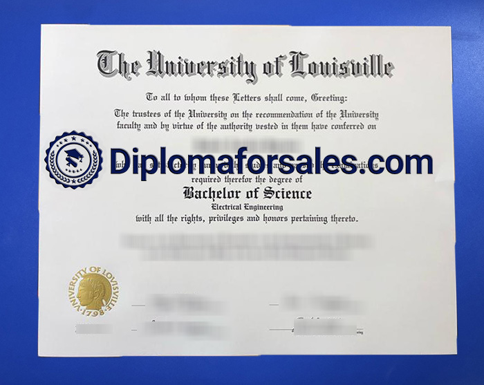 University of Louisville Diploma