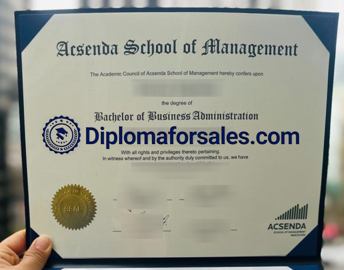 Acsenda School of Management Diploma