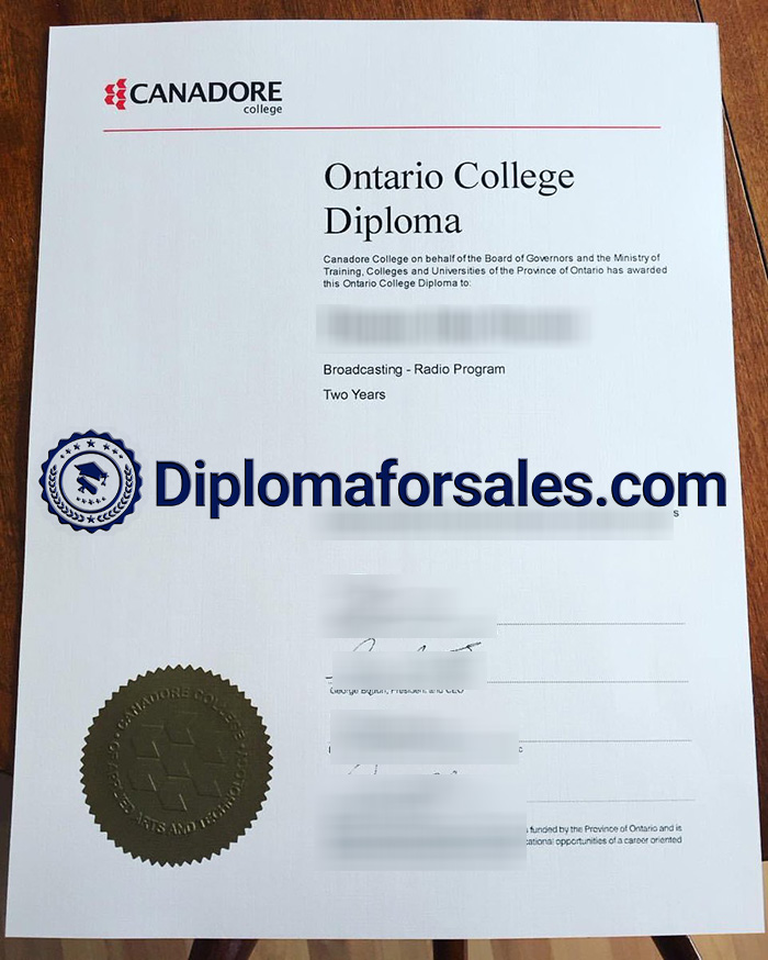 Canadore College Diploma Canadore College Diploma