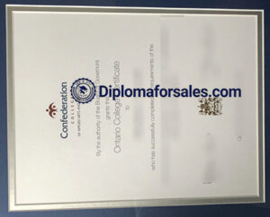 Confederation College Diploma