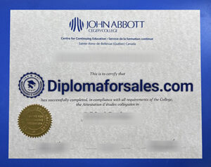 John Abbott College Diploma