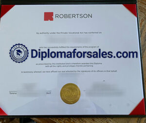 Robertson College Diploma