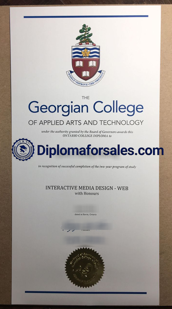Georgian College Diploma Georgian College Diploma
