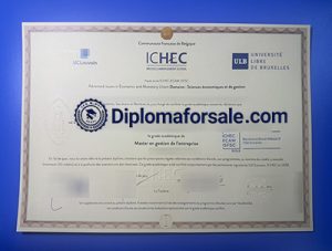 ICHEC Brussels Management School Diploma