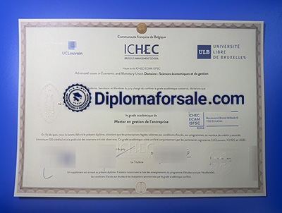 ICHEC Brussels Management School Diploma