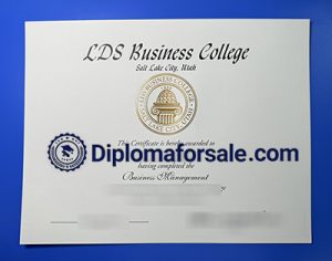 LDS Business College Diploma