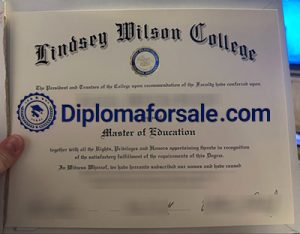 Lindsey Wilson University Diploma