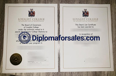 Loyalist College Diploma