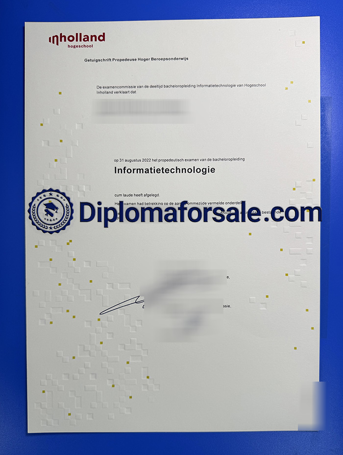 Hogeschool Inholland Diploma Hogeschool Inholland Diploma