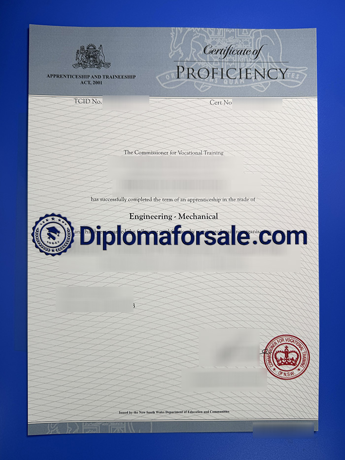 NSW Engineering Mechanical Proficiency Certificate NSW Engineering Mechanical Proficiency Certificate